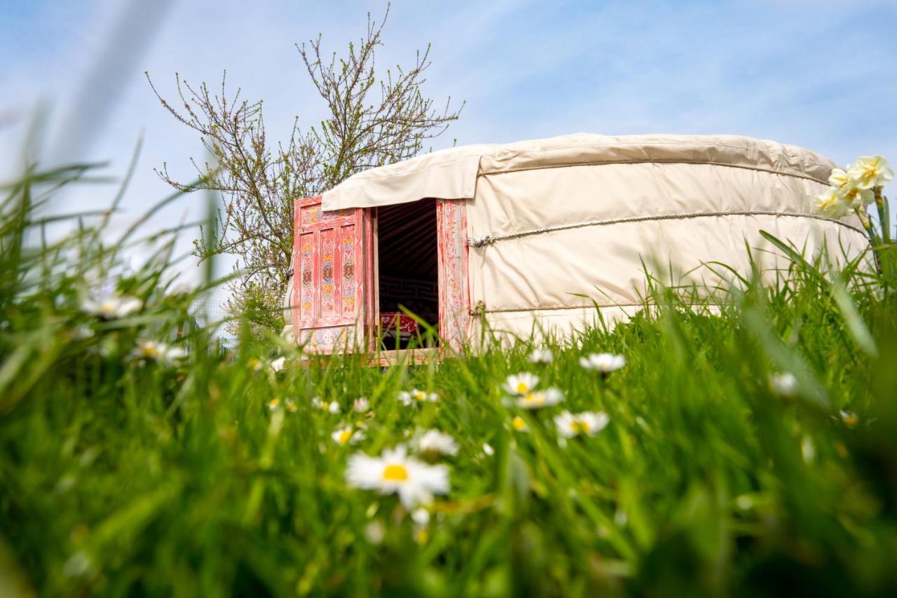 Logements Insolites A La Ferme - Yourte, Kota Ou Pod Farbus ภายนอก รูปภาพ
